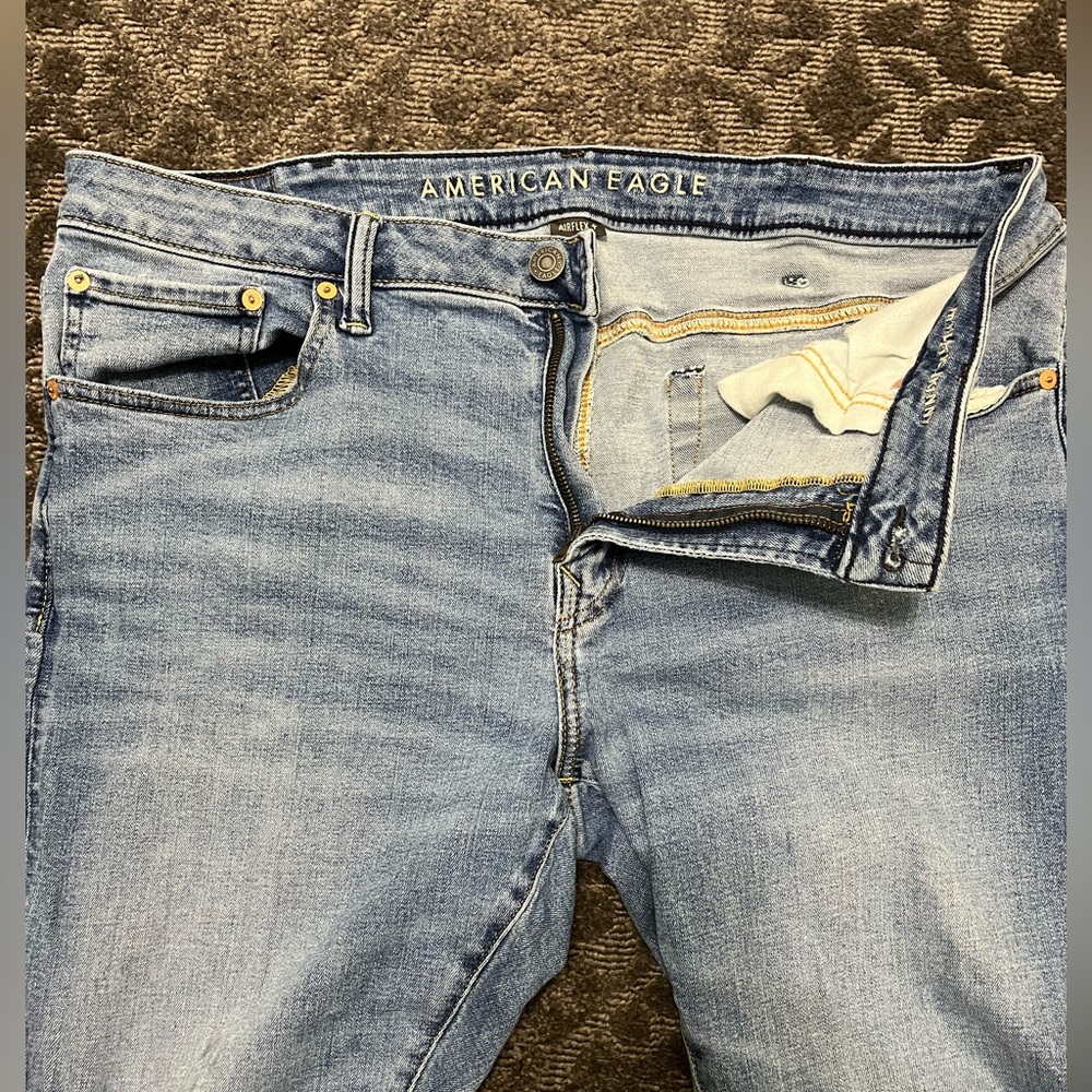 American Eagle Airflex+ Athletic Skinny Jeans - size 38